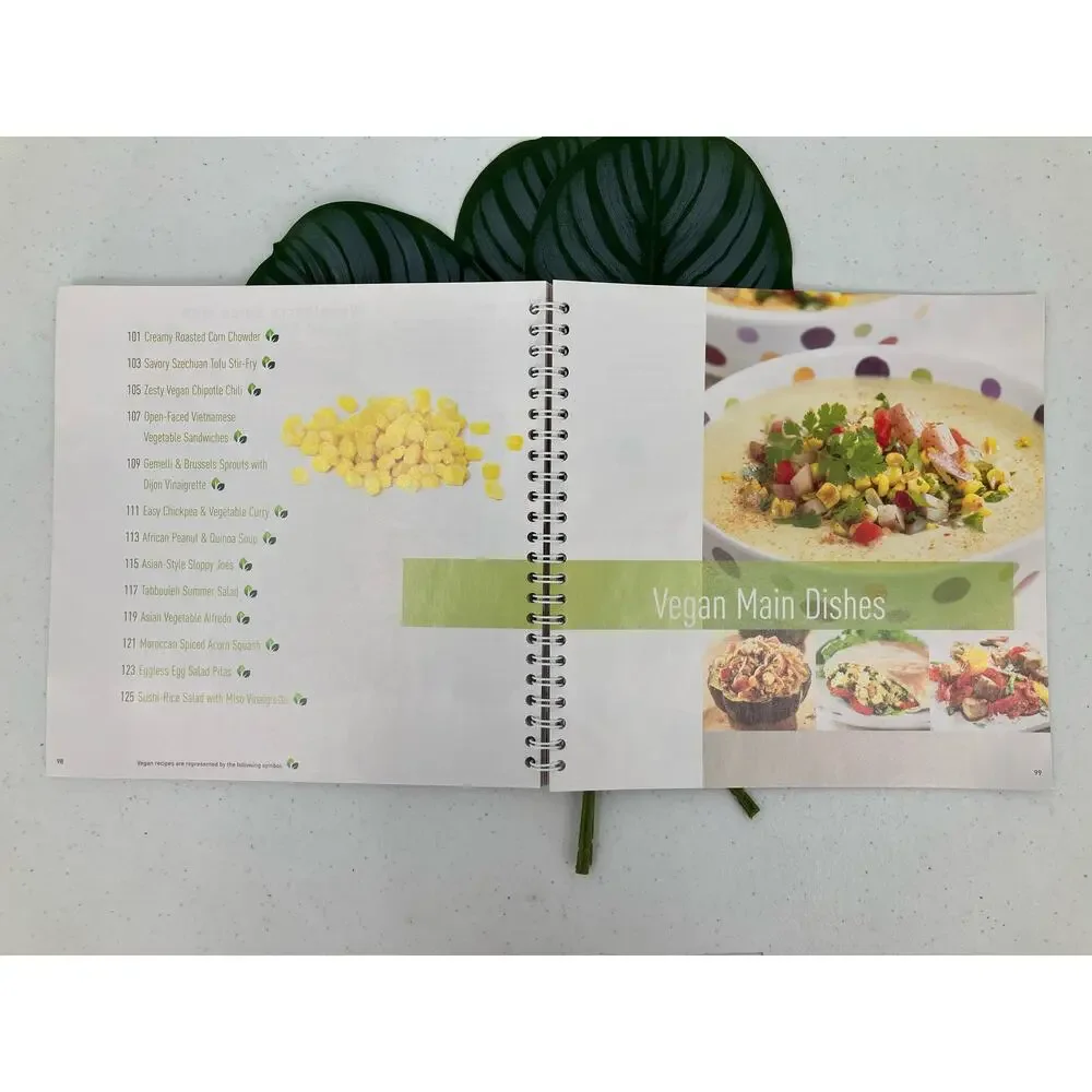 The Pampered Chef Vegetarian Table Spiral Bound Paperback 2011 Cookbook Book